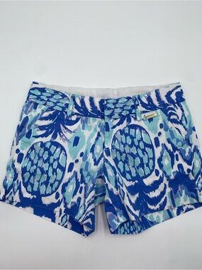Lilly Pulitzer Blue Multi Callan Short 5” inseam